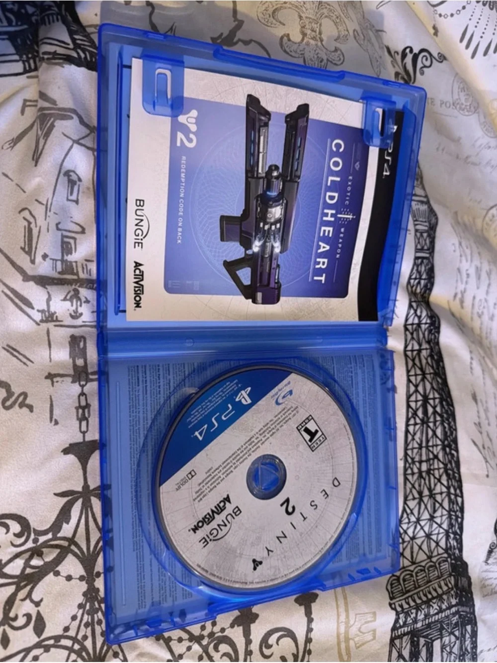 Destiny 2 (PS4) Video Game - Blue Case